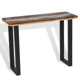 Tavolo Consolle in Teak 100x35x75 cm
