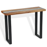 Tavolo Consolle in Teak 100x35x75 cm