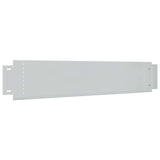 Pannelli di Recinzione per Prato 5 pz Acciaio Zincato 100x19 cm