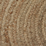 Tappeto in Juta Intrecciata 150 cm Rotondo