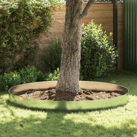 Pannelli Recinzione per Prato 10 pz Acciaio Zincato 100x20 cm