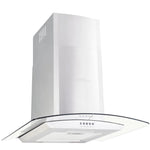 Cappa Aspirante a Muro 60 cm Acciaio Inossidabile 756 m/h LED