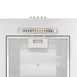 Cappa Aspirante a Muro 60 cm Acciaio Inossidabile 756 m/h LED