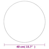 Specchio da Parete 40 cm in Vetro Circolare