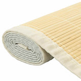 Tappeto in Bambù 100x160 cm Naturale