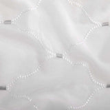 Tende 2 pcs Bianco 140 x 245 cm Poliestere