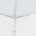 Gazebo da Giardino 3x12 m Bianco