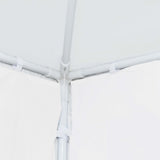 Gazebo da Giardino 3x12 m Bianco