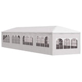 Gazebo da Giardino 3x12 m Bianco