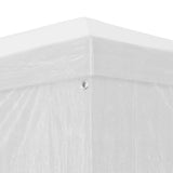 Gazebo da Giardino 3x12 m Bianco