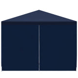 Gazebo da Giardino 3x12 m Blu