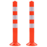 Dissuasore del Traffico 2 pz Plastica 75 cm