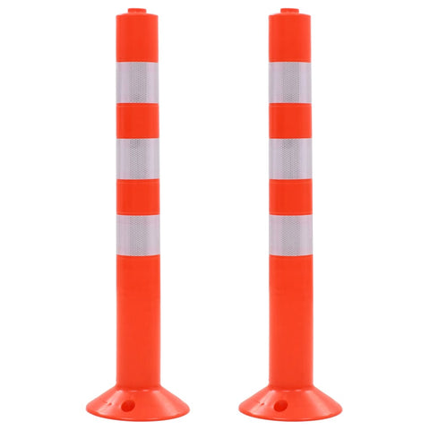 Dissuasore del Traffico 2 pz Plastica 75 cm