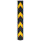 Protezioni Angolari Riflettenti 5 pz in Gomma 80 cm