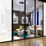 Pellicola per Finestra Design Smerigliato Strisce 0,9x5 m PVC