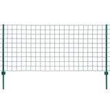 Recinzione Euro 20x0,8 m in Acciaio Verde