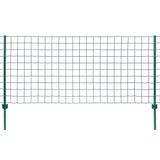 Recinzione Euro in Acciaio 20x1,5 m Verde