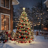 Luci per Albero di Natale con 180 LED 180 cm
