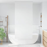 Tenda a Rullo per Doccia 100x240 cm Bianco