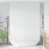 Tenda a Rullo per Doccia 160x240 cm Bianco