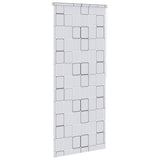 Tenda a Rullo per Doccia 120x240 cm Quadrati