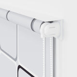 Tenda a Rullo per Doccia 120x240 cm Quadrati