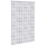 Tenda a Rullo per Doccia 140x240 cm Quadrati