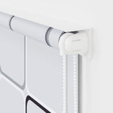 Tenda a Rullo per Doccia 140x240 cm Quadrati