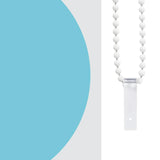 Tenda a Rullo per Doccia 120x240 cm con Motivo a Cerchi