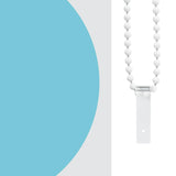 Tenda a Rullo per Doccia 140x240 cm con Motivo a Cerchi