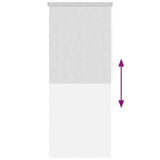 Tenda a Rullo per Doccia 80x240 cm Stella Marina