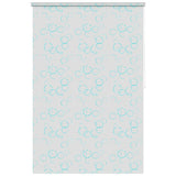 Tenda a Rullo per Doccia 160x240 cm con Motivo a Bolle