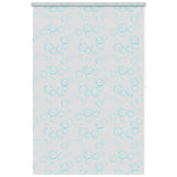 Tenda a Rullo per Doccia 160x240 cm con Motivo a Bolle