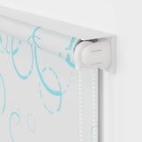 Tenda a Rullo per Doccia 160x240 cm con Motivo a Bolle