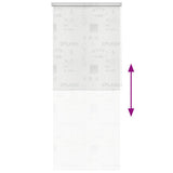 Tenda a Rullo per Doccia 100x240 cm Schizzi