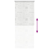 Tenda a Rullo per Doccia 100x240 cm Schizzi