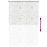 Tenda a Rullo per Doccia 140x240 cm Schizzi