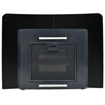Cappa Aspirante a Muro Acciaio Inox 756 m/h 60 cm Nera