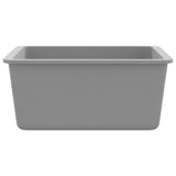 Lavello da Cucina in Granito Vasca Singola Grigio