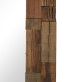 Specchio in Legno Massello di Recupero 50x110 cm