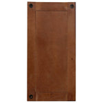 Specchio in Legno Massello di Recupero 50x110 cm