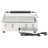 Griglia per Panini Scanalata 2200 W 43x30,5x20cm