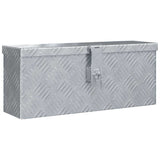 Cassetta in Alluminio 48,5x14x20 cm Argento