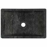Lavello 45x30x12 cm Marmo Lucido Nero