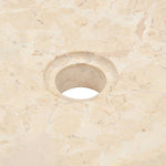 Lavandino 40x12 cm in Marmo Crema