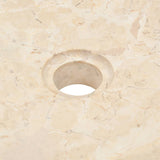 Lavandino 40x12 cm in Marmo Crema