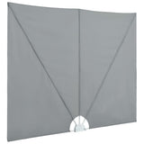 Tenda Laterale per Terrazza Pieghevole Grigio 300x150 cm