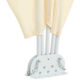 Tenda Laterale per Terrazza Pieghevole Crema 240x160 cm