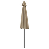 Ombrellone da Balcone Palo in Alluminio Talpa 270x144 cm a Metà