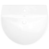 Lavabo Bianco 56 x 48 x 42 cm Ceramica Smaltata